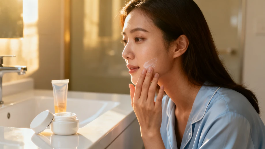 A Simple 30-Second Pause After Applying Daily Face Moisturizer Before Layering Sunscreen Eliminates Almost All Unwanted Pilling