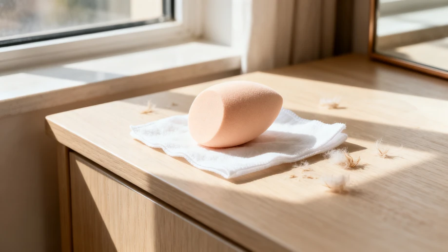 The hidden rule of controlling water content for a regular makeup sponge that helps your base makeup look far more seamless