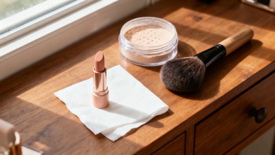 Most makeup lovers never realize this tiny easy lip makeup hack helps their favorite lip color hold perfectly for hours without flaking or drying out their delicate lip skin