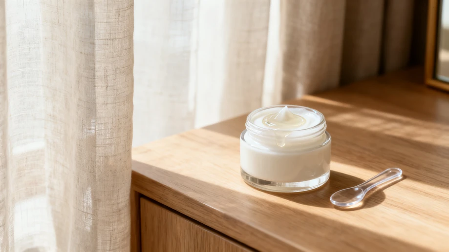 The Thin Oily Translucent Film That Often Forms On Top Of Opened Face Cream Is Not A Sign That The Product Has Gone Bad