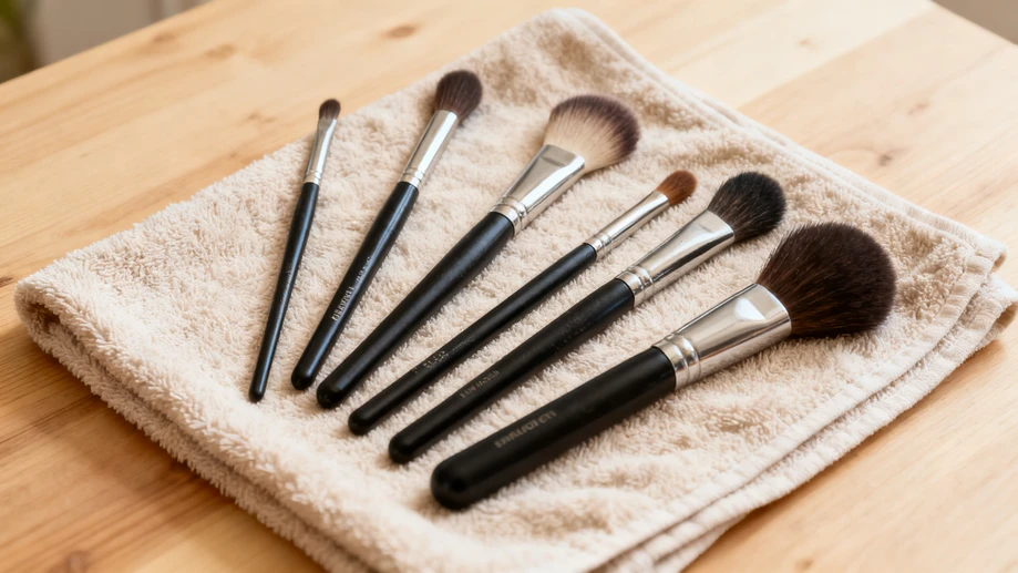 Most casual makeup users have long overlooked a tiny critical detail about drying their freshly washed makeup brushes properly