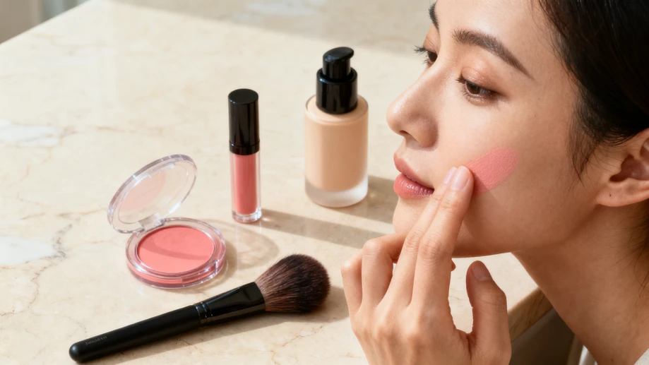 Most casual makeup enthusiasts have long overlooked the tiny blush application trick that can turn their flat foundation look into a vibrant naturally glowing finish