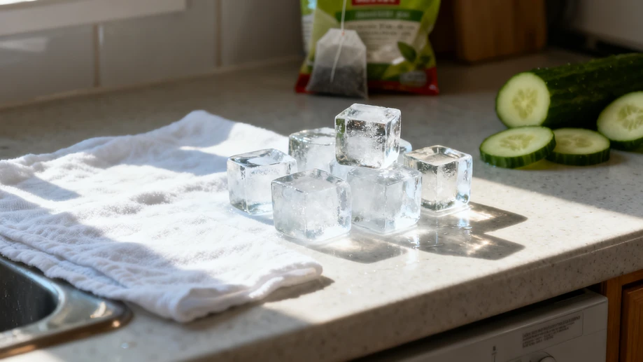 Try This Quick Ice Trick to Wake Up Your Tired Eyes