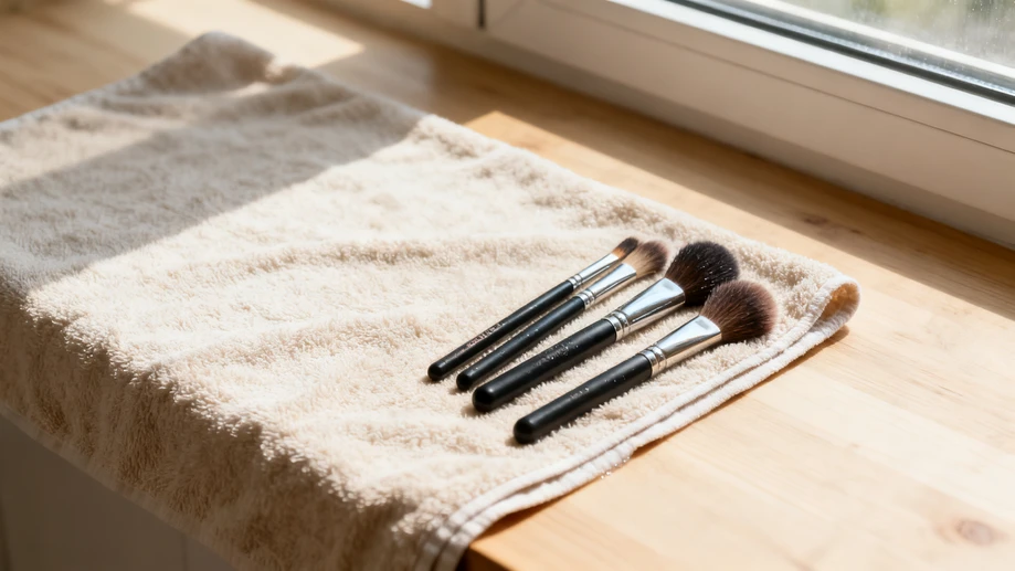Most people never realize their common daily drying habits for used makeup brushes are quietly ruining the soft fine bristle texture
